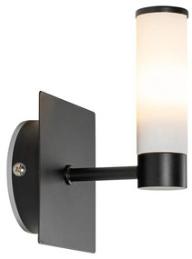 Lampa de perete pentru baie moderna neagra IP44 - Bath