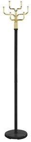 Cuier Cosmic negru/auriu H176 cm