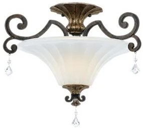 Plafoniera clasica 2 becuri E27 MARQUETTE QUOIZEL QZ/MARQUETTE/SF