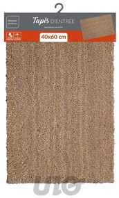 Covoraș de intrare din fibre de nucă de cocos 40x60 cm Paco – douceur d'intérieur