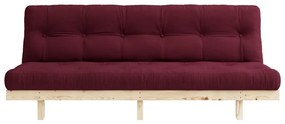 Canapea variabilă Karup Design Lean Raw Bordeaux