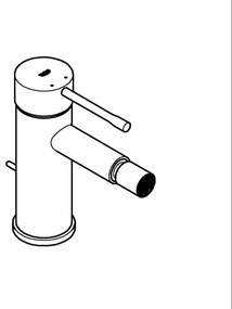 GROHE 32935DC1 - Baterie pentru bideu ESSENCE, din oțel inoxidabil