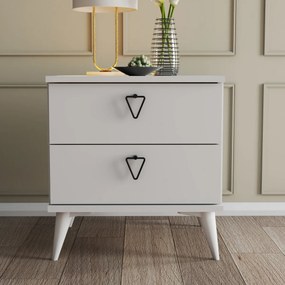 Măsuță de noptieră Versa-Ce White