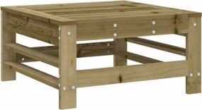 vidaXL Taburet de grădină, lemn de pin impregnat