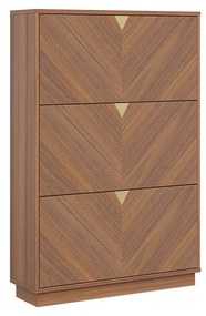 Dulap pentru încălțăminte - culoare: nuc stil mid-century conține 20 de perechi DEPRIMO 43144 by Deprimo