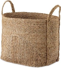 Cos decorativ din iuta, spatiu de depozitare Papaya M