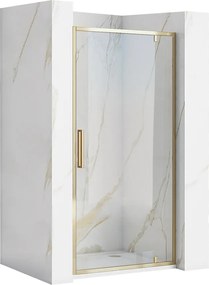 Usa de nisa pivotanta Rea Rapid Swing 100 cm sticla 6 mm auriu