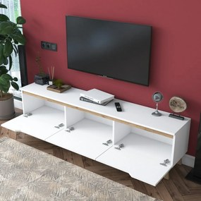 Măsuță TV Dite White and Walnut