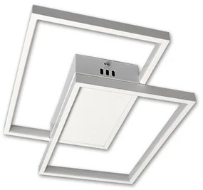 Plafonieră LED dimabilă, 45W/230V, 3000-6500K, albă + telecomandă