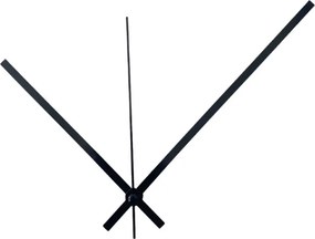 SENTOP | Ace de ceas drepte din aluminiu negru 18,5 / 14 cm