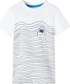 vidaXL Tricou pentru copii, ecru, 104