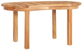 vidaXL Măsuță de cafea, 90 x 50 x 45 cm, lemn masiv de tec