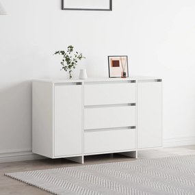 vidaXL Bufet cu sertar Alb 120 x 41 x 75 cm Lemn compozit