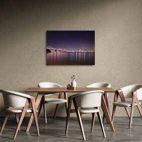 Tablou pe sticlă cu privirea spre San Francisco, California (70x50 cm)