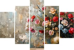 Tablou - Vaza de flori (150x105 cm)