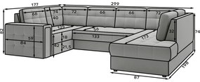 Coltar extensibil Blewett pe dreapta Sola 18