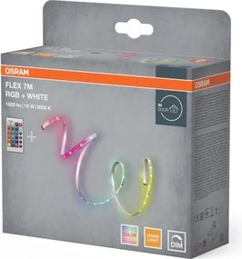 Osram - bandă LED RGBW dimabilă FLEX 7m LED/18W/230V + telecomandă