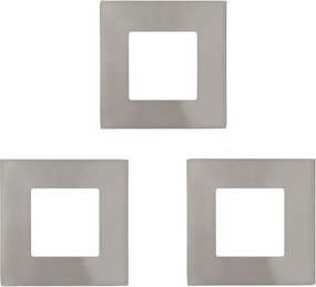 Eglo 94735 - Set 3x spoturi LED încastrate FUEVA LED/2,7W/230V