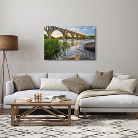 Tablou - Podul de cale ferată Richmond (90x60 cm)
