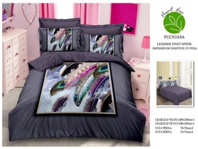 Lenjerie De Pat Finet Premium - Pene Colorate