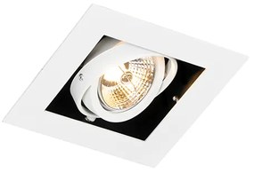 Spotlight modern îngropat alb reglabil - Oneon 70