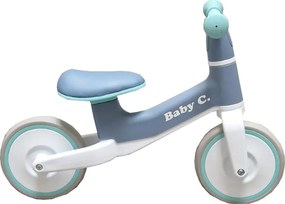 Trotineta fara pedale pentru copii Baby Care™ Balance Bike X11, Cu cosulet de depozitare, 2 Roti din spuma cauciucata EVA, Sa din piele ecologica,