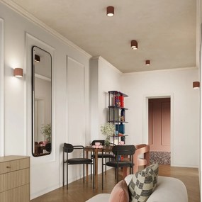 Aplică de perete maro deschis ø 10 cm Zora – Sollux