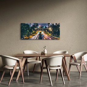 Tablou - Oraș de noapte (120x50 cm)