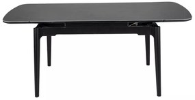 Masa extensibila Sento neagra L120-180xl80 cm