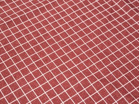 Lenjerie de pat din bumbac LOVED rosie + husa de perna 40 x 50 cm gratuit