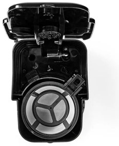 Nedis KACM310FBK - Aparat de cafea pentru o ceașcă, 0,42 L, cu temporizator și cană de călătorie