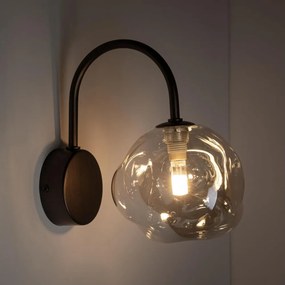 Brilagi - Aplică de perete VULCANO 1xG9/8W/230V bronz/bej fumuriu