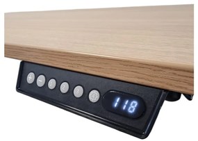 TerrA2DS - cadrul de birou reglabil electric -1 motor (Culoare profil: Alb)