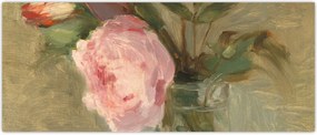 Tablou - Berthe Morisot, Peonies, reproducere (120x50 cm)