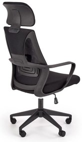 Scaun de birou Valdez, negru