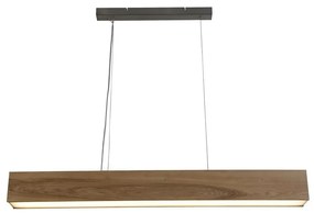 Lustra LED din lemn ideala pult sau masa bucatarie Ash