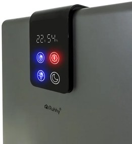 Dezumidificator silențios cu iluminare LED și telecomandă