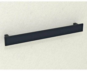 SAPHO PX064 Suport pentru prosoape, 60 x 6 cm,negru mat
