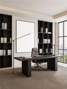 Lampa LED dimabila de podea directionabila TENSO negru