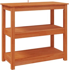 vidaXL Masă de consolă Maro Ceară 80 x 40 x 74 cm Lemn masiv de pin