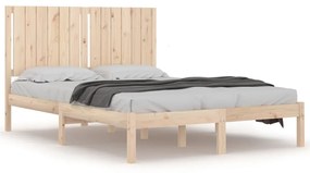 3104413 vidaXL Cadru de pat, 140x200 cm, lemn masiv de pin