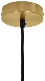 Lustra design miminalist, Metal auriu, Glob Sticla, AURELIA 25