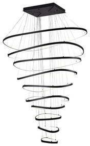 Lustră LED dimabilă aplicată LED/370W/230V 3000-6500K + telecomandă