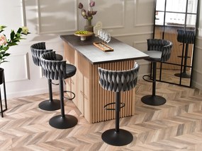 Scaun Adel (grafit + negru). 1110642