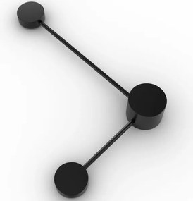 Aplică LED JOY 2xGX53/6W/230V negru