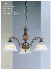 Candelabru clasic cu 3 brate design italian 2701