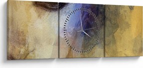 Tablou - Portretul femeii, desen (cu ceas) (90x30 cm)
