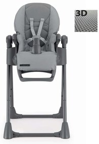 Scaun de Masa Multifunctional pentru Bebelusi si Copii, CAM Pappananna Icon Air, Material mesh respirant 3D, Inaltime Ajustabila, Varsta 6 luni-15 kg, Pliabil, Centura de Siguranta in 5 Puncte, Depoz