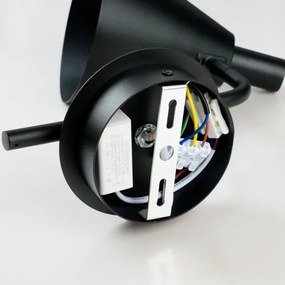 Lampă LED de perete Brilagi LUCERA LED/3W/230V negru