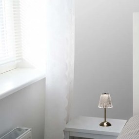 Lampă de birou LED reglabilă, reîncărcabilă, 2,4W, 5V, 3000-6000K, 1800 mAh, cro